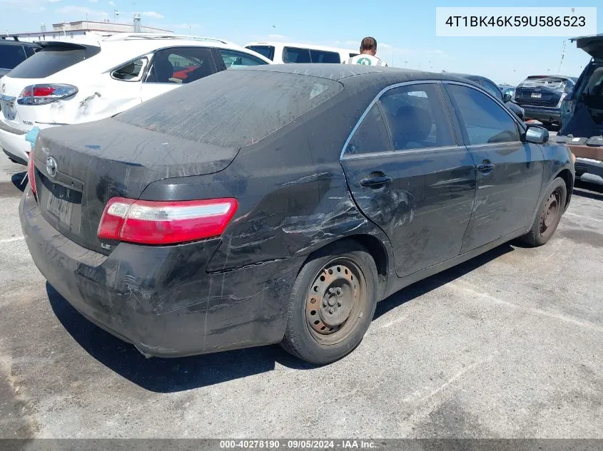 4T1BK46K59U586523 2009 Toyota Camry Le V6