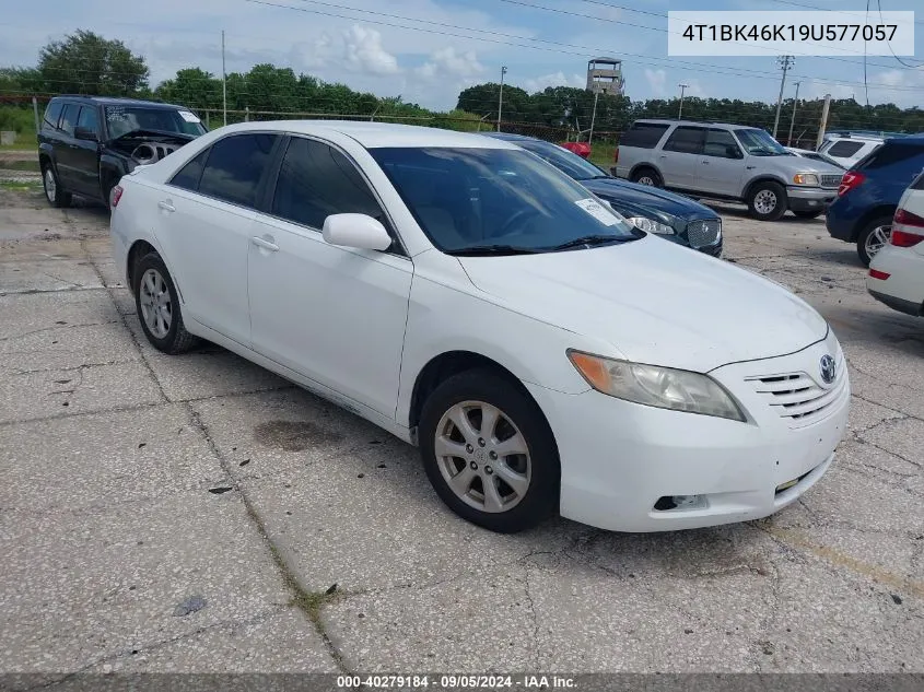 4T1BK46K19U577057 2009 Toyota Camry Le V6