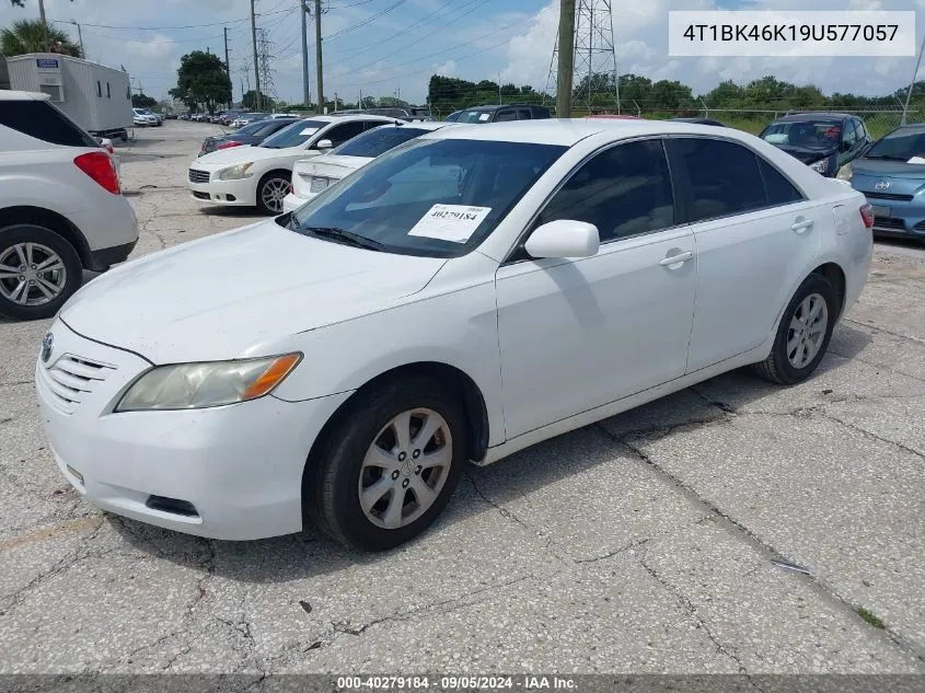 4T1BK46K19U577057 2009 Toyota Camry Le V6