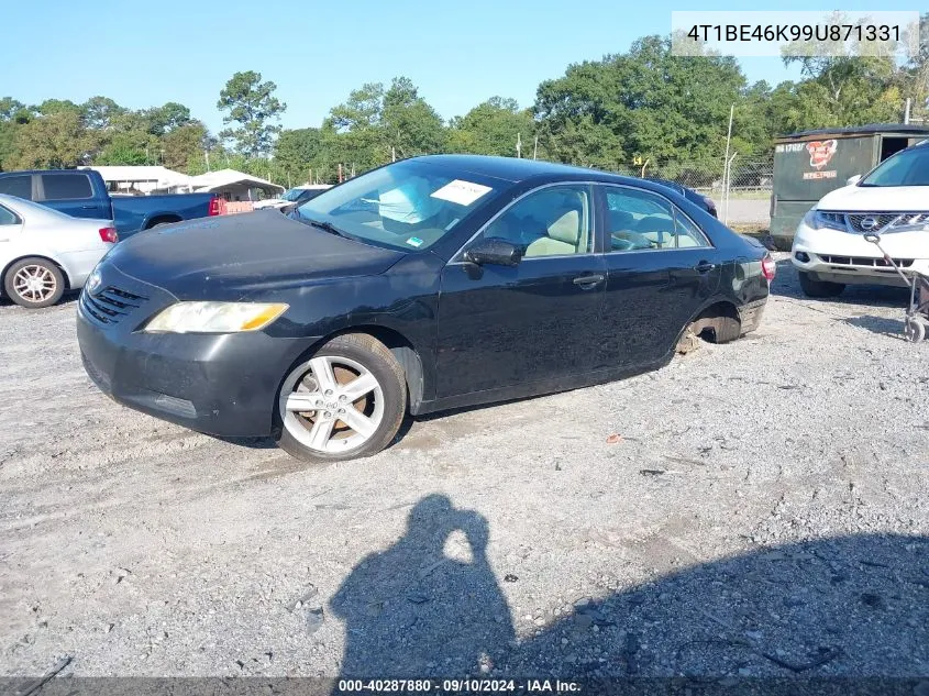 2009 Toyota Camry Se/Le/Xle VIN: 4T1BE46K99U871331 Lot: 40287880