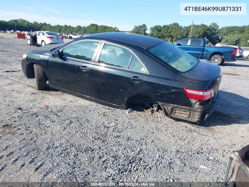 2009 Toyota Camry Se/Le/Xle VIN: 4T1BE46K99U871331 Lot: 40287880