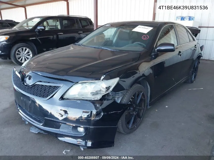 4T1BE46K39U831536 2009 Toyota Camry Se