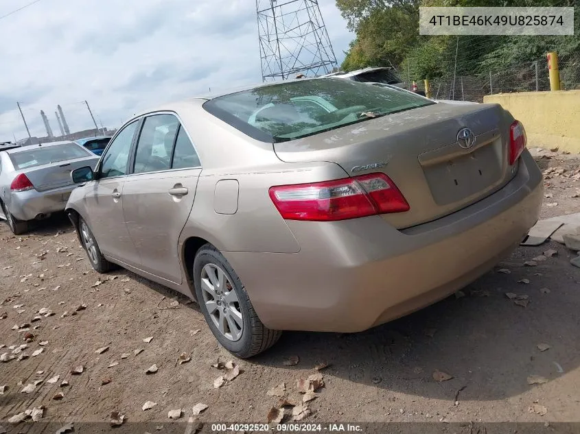 4T1BE46K49U825874 2009 Toyota Camry Le