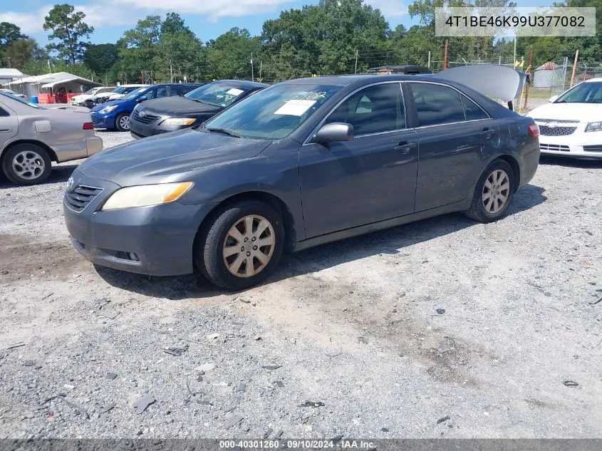 2009 Toyota Camry Xle VIN: 4T1BE46K99U377082 Lot: 40301260