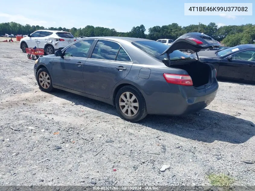 2009 Toyota Camry Xle VIN: 4T1BE46K99U377082 Lot: 40301260