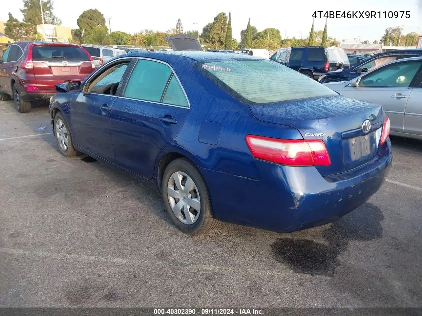 2009 Toyota Camry VIN: 4T4BE46KX9R110975 Lot: 40302390