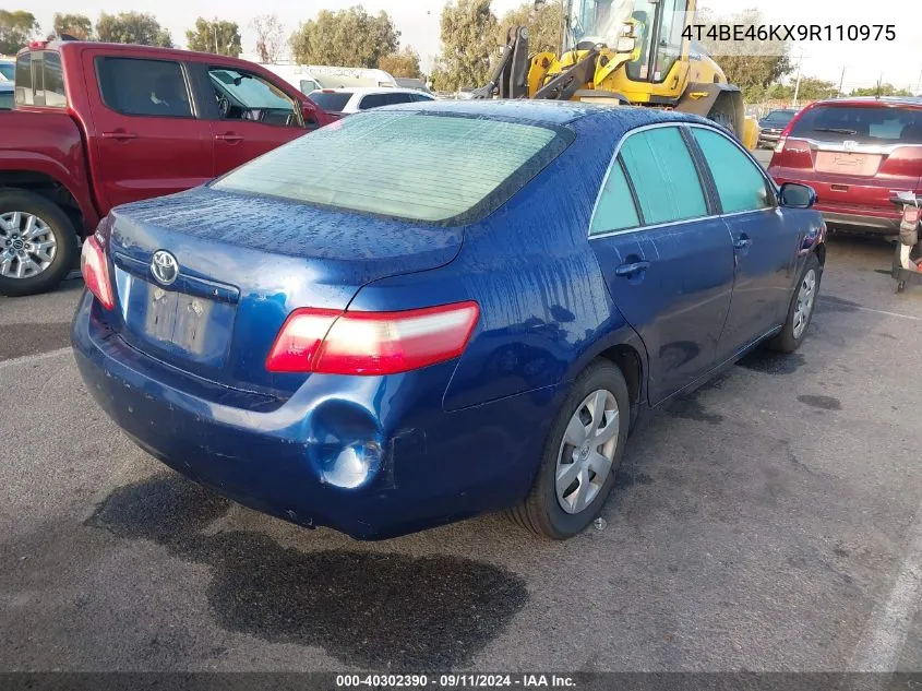 2009 Toyota Camry VIN: 4T4BE46KX9R110975 Lot: 40302390