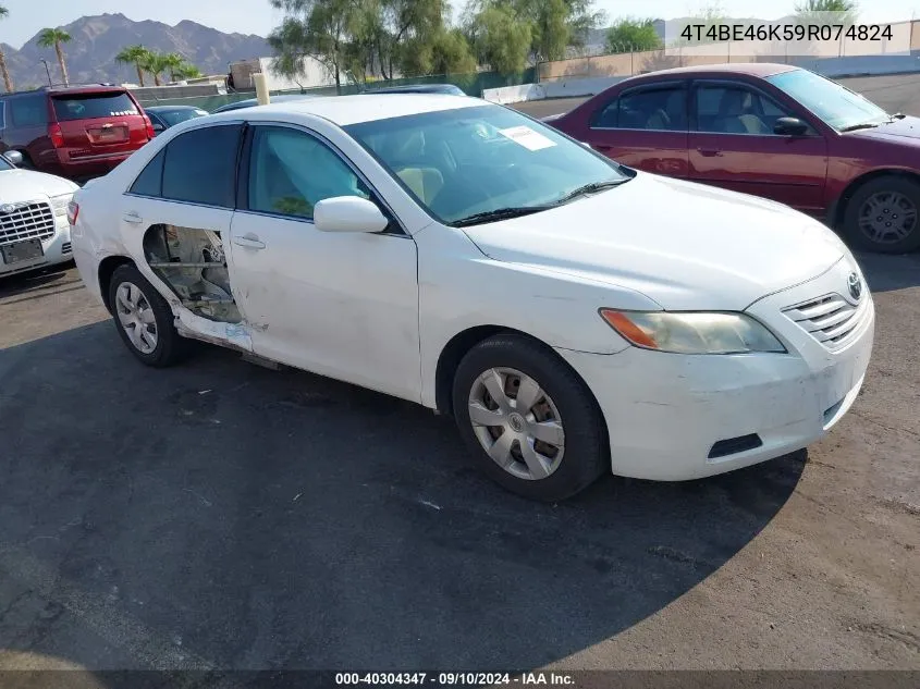 2009 Toyota Camry Le VIN: 4T4BE46K59R074824 Lot: 40304347