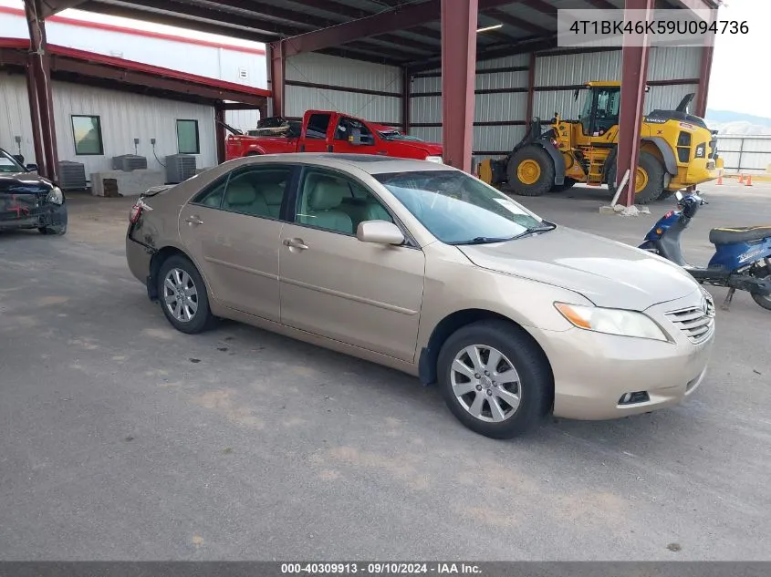 2009 Toyota Camry Se/Le/Xle VIN: 4T1BK46K59U094736 Lot: 40309913