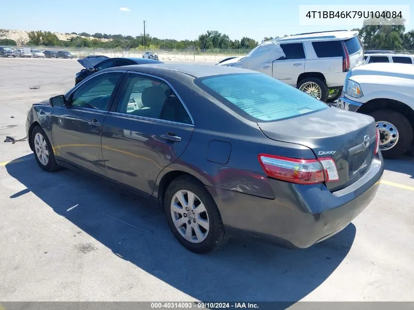 4T1BB46K79U104084 2009 Toyota Camry Hybrid Hybrid