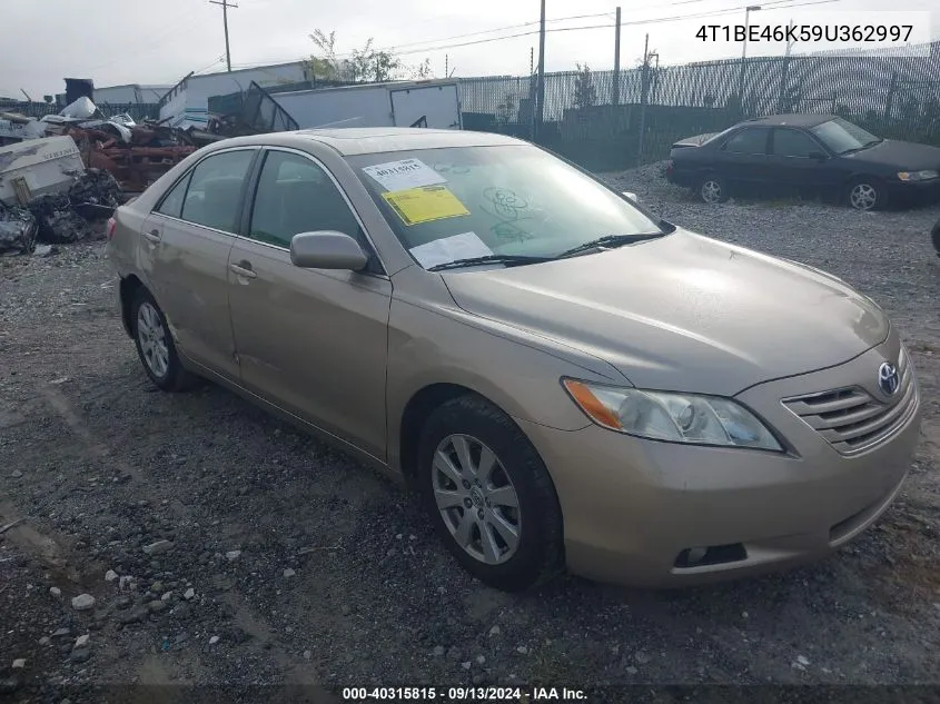 4T1BE46K59U362997 2009 Toyota Camry Se/Le/Xle