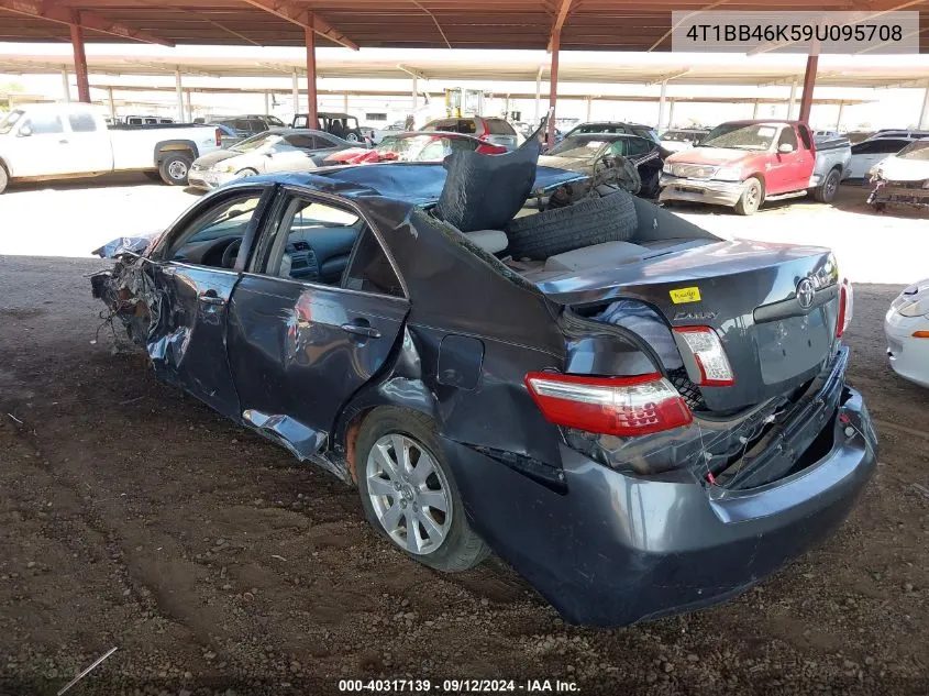 2009 Toyota Camry Hybrid VIN: 4T1BB46K59U095708 Lot: 40317139