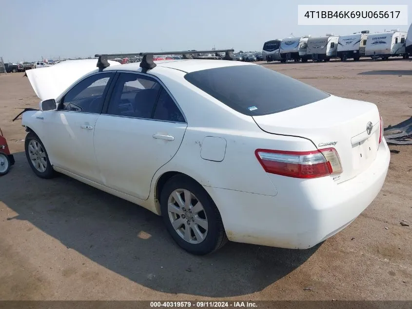 2009 Toyota Camry Hybrid VIN: 4T1BB46K69U065617 Lot: 40319579