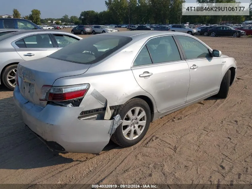 4T1BB46K29U106177 2009 Toyota Camry Hybrid