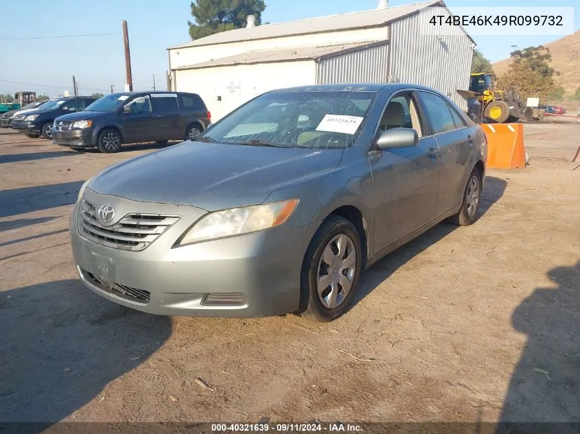 2009 Toyota Camry Le VIN: 4T4BE46K49R099732 Lot: 40321639