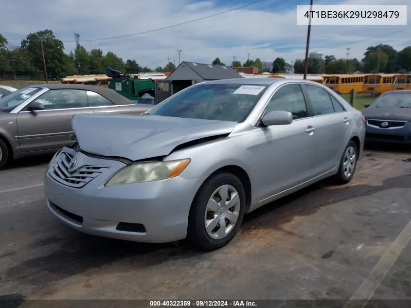 2009 Toyota Camry Se/Le/Xle VIN: 4T1BE36K29U298479 Lot: 40322359