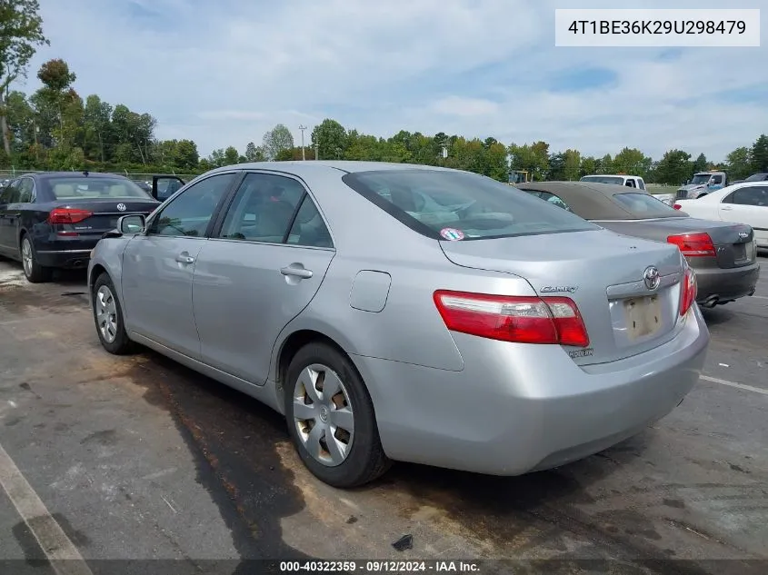 2009 Toyota Camry Se/Le/Xle VIN: 4T1BE36K29U298479 Lot: 40322359