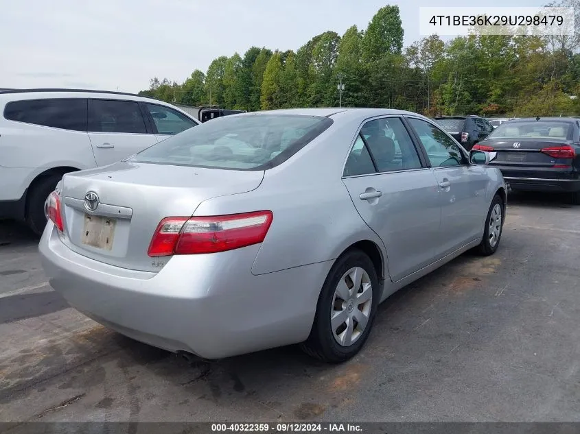 2009 Toyota Camry Se/Le/Xle VIN: 4T1BE36K29U298479 Lot: 40322359