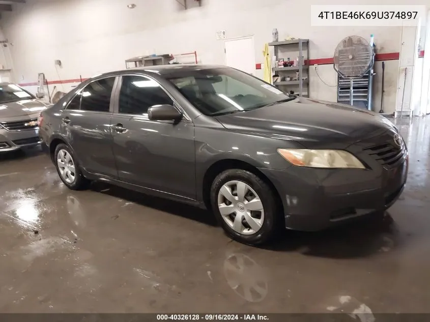 2009 Toyota Camry Le VIN: 4T1BE46K69U374897 Lot: 40326128