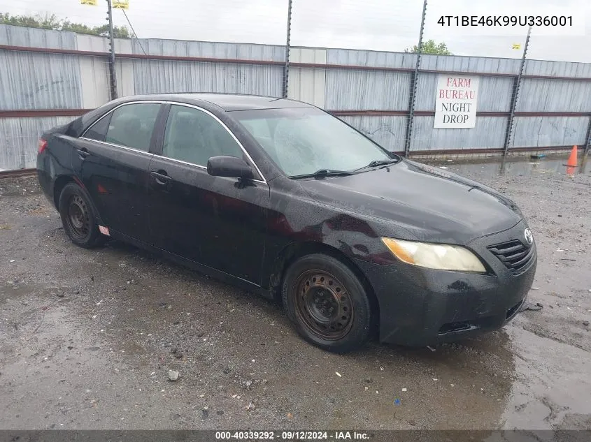 2009 Toyota Camry Se/Le/Xle VIN: 4T1BE46K99U336001 Lot: 40339292