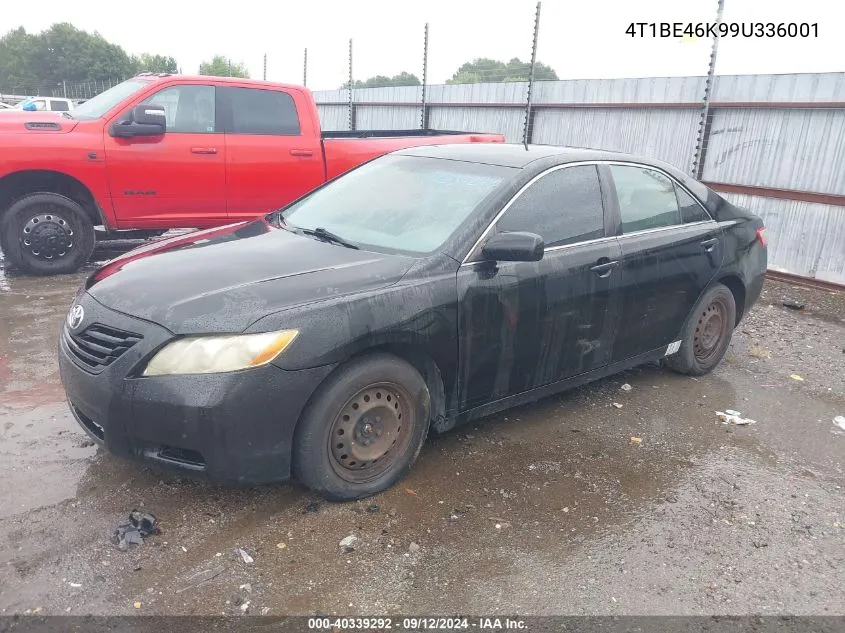 2009 Toyota Camry Se/Le/Xle VIN: 4T1BE46K99U336001 Lot: 40339292