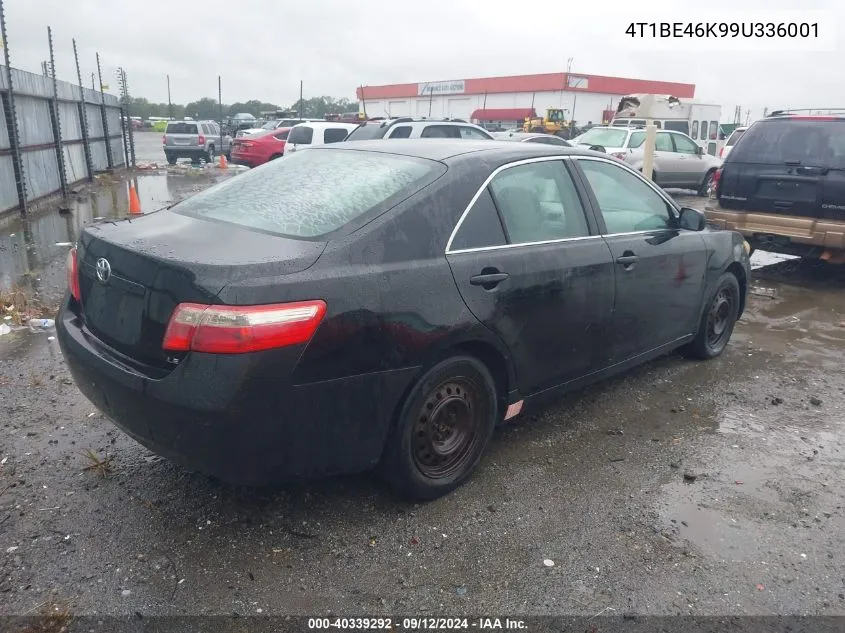 2009 Toyota Camry Se/Le/Xle VIN: 4T1BE46K99U336001 Lot: 40339292