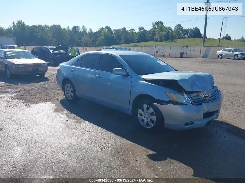 2009 Toyota Camry Le VIN: 4T1BE46K69U867043 Lot: 40342090