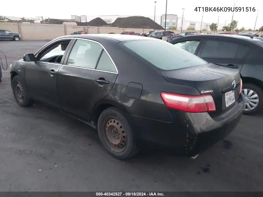 2009 Toyota Camry Se/Le/Xle VIN: 4T1BK46K09U591516 Lot: 40342527