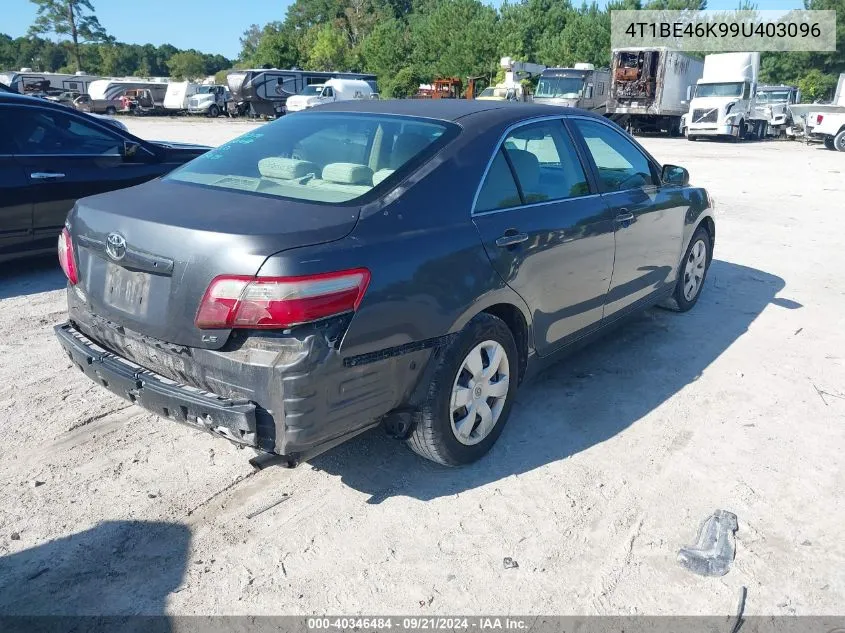 4T1BE46K99U403096 2009 Toyota Camry Le