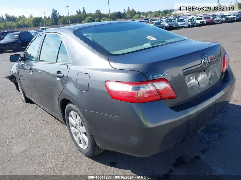 4T1BE46K29U352119 2009 Toyota Camry Se/Le/Xle