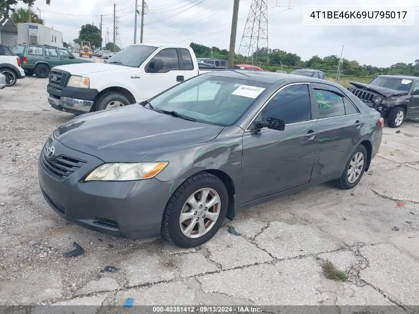 2009 Toyota Camry Le VIN: 4T1BE46K69U795017 Lot: 40351412