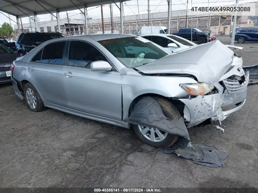 2009 Toyota Camry Le VIN: 4T4BE46K49R053088 Lot: 40355141