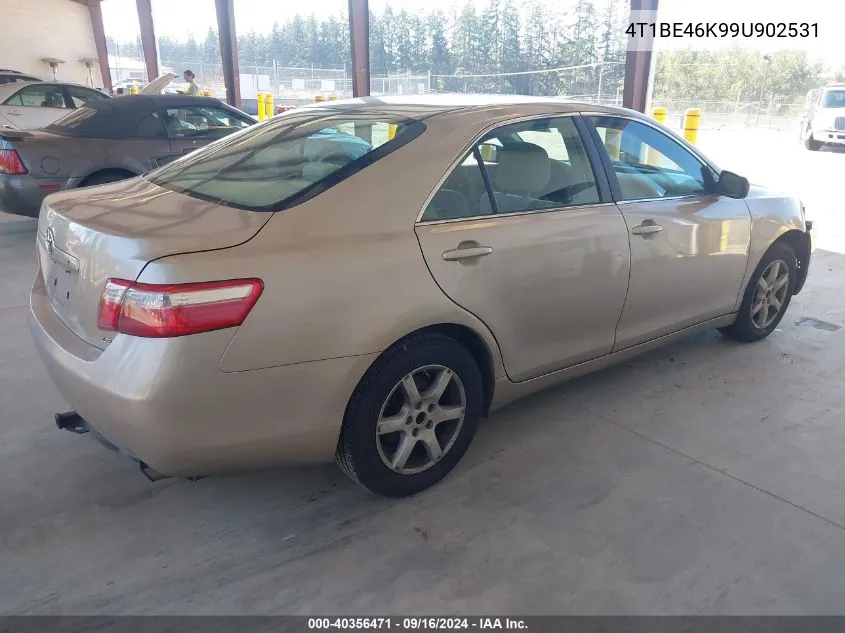 2009 Toyota Camry Le VIN: 4T1BE46K99U902531 Lot: 40356471