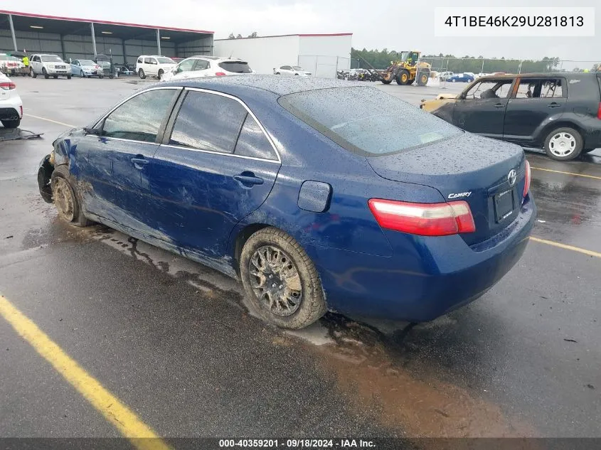 2009 Toyota Camry Se/Le/Xle VIN: 4T1BE46K29U281813 Lot: 40359201