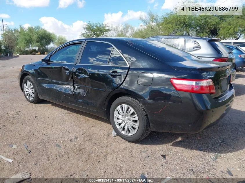 2009 Toyota Camry Le VIN: 4T1BE46K29U886799 Lot: 40359491