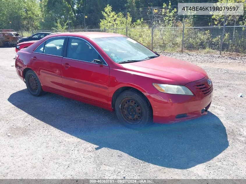 2009 Toyota Camry Se/Le/Xle VIN: 4T4BE46K19R079597 Lot: 40363751