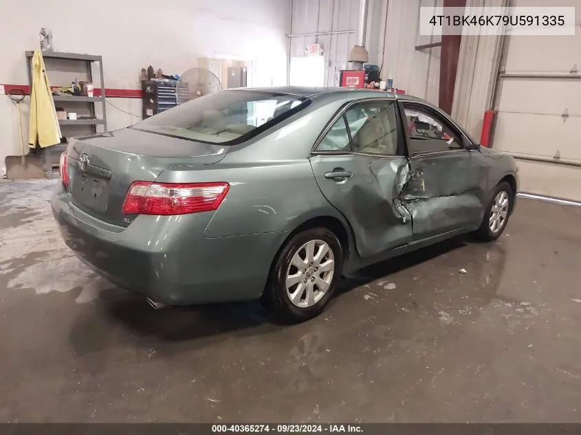 2009 Toyota Camry Xle V6 VIN: 4T1BK46K79U591335 Lot: 40365274