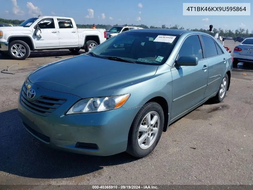 2009 Toyota Camry Le V6 VIN: 4T1BK46KX9U595864 Lot: 40365910