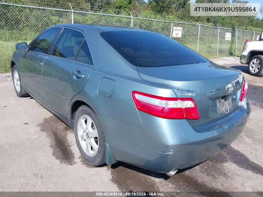 2009 Toyota Camry Le V6 VIN: 4T1BK46KX9U595864 Lot: 40365910