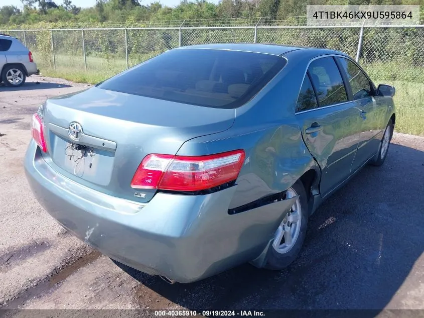 2009 Toyota Camry Le V6 VIN: 4T1BK46KX9U595864 Lot: 40365910