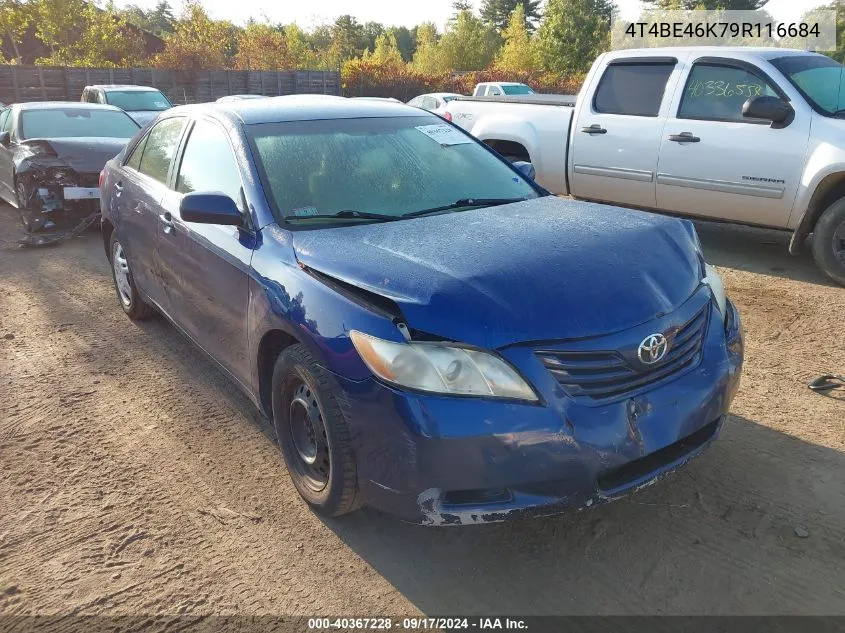 4T4BE46K79R116684 2009 Toyota Camry Se/Le/Xle