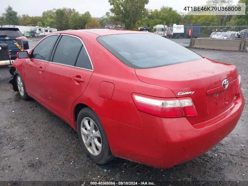 2009 Toyota Camry Se/Le/Xle VIN: 4T1BE46K79U368008 Lot: 40368084