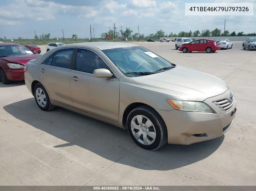 2009 Toyota Camry Le VIN: 4T1BE46K79U797326 Lot: 40368682