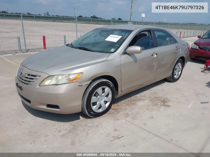 2009 Toyota Camry Le VIN: 4T1BE46K79U797326 Lot: 40368682