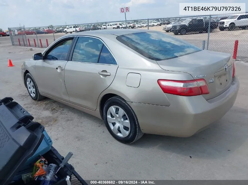 2009 Toyota Camry Le VIN: 4T1BE46K79U797326 Lot: 40368682