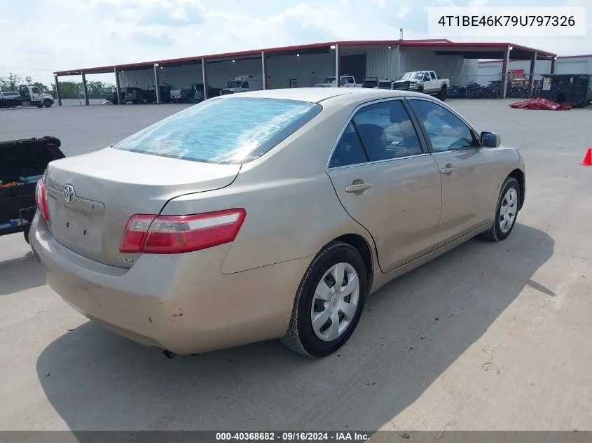 4T1BE46K79U797326 2009 Toyota Camry Le