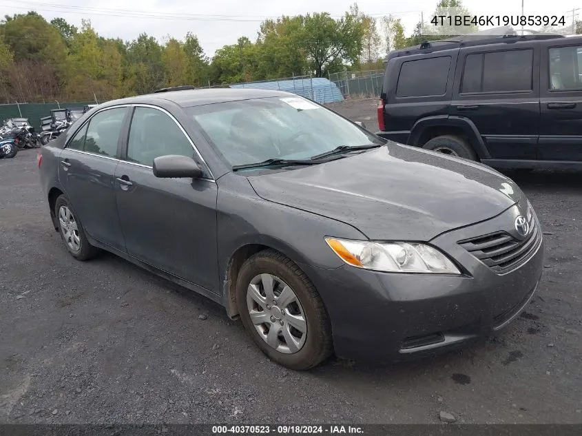 2009 Toyota Camry Le VIN: 4T1BE46K19U853924 Lot: 40370523