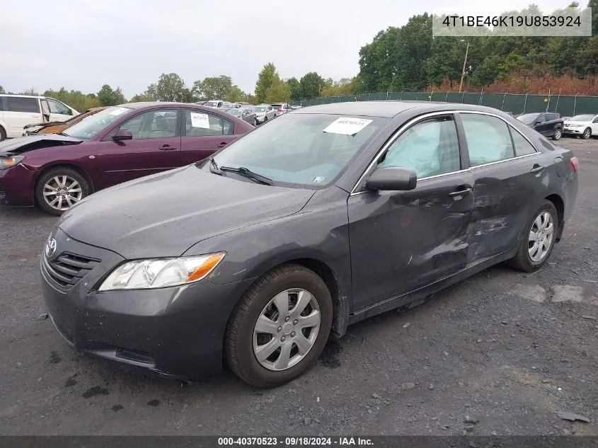 4T1BE46K19U853924 2009 Toyota Camry Le