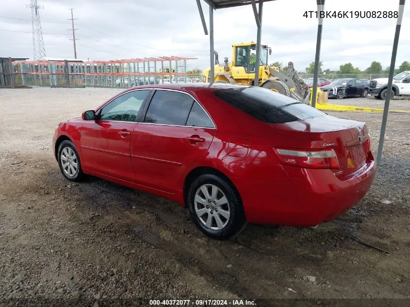 4T1BK46K19U082888 2009 Toyota Camry Xle V6