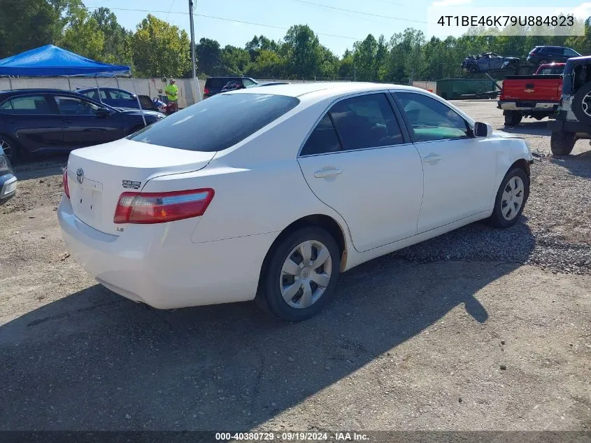 2009 Toyota Camry Le VIN: 4T1BE46K79U884823 Lot: 40380729